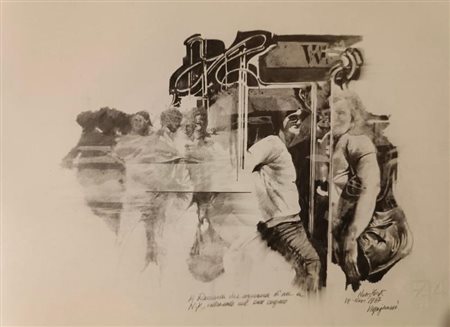 Renzo Vespignani “Senza titolo” 1987