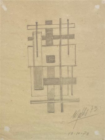 Aldo Galli “Senza titolo” 1973