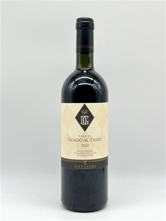  
Marchesi Antinori, Tenuta Guado al Tasso Bolgheri Superiore 2003
 0,75