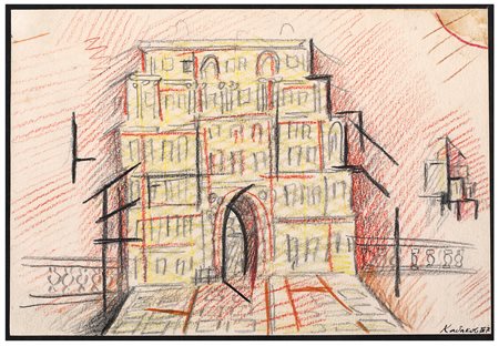 Ilya Iosifovich Kabakov (1933 - 2023). Il grande edificio, 1967