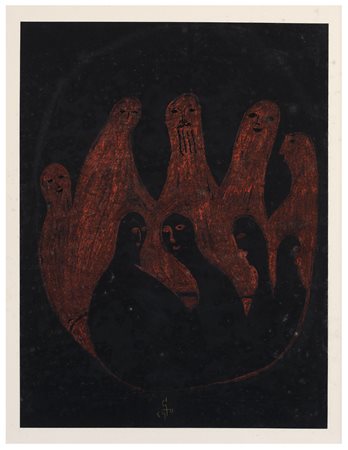 Jurij Nolev-Sobolev (1928 - 2002). Senza titolo, 1964