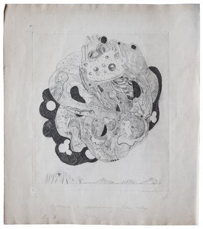 Jurij Nolev-Sobolev (1928 - 2002). Senza titolo, 1970