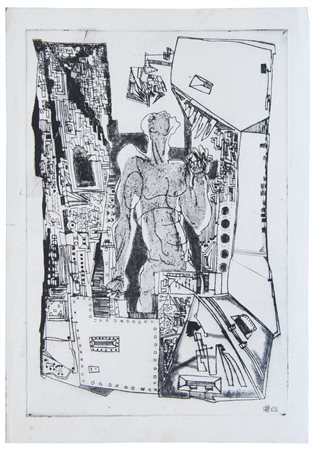 Jurij Nolev-Sobolev (1928 - 2002). Senza titolo, 1965