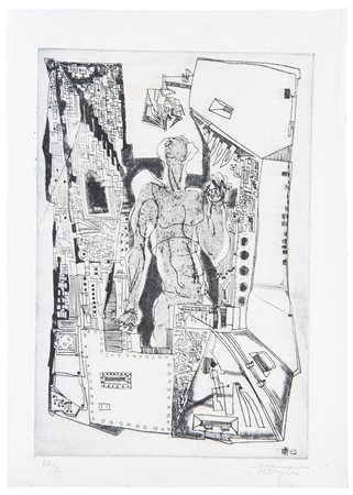 Jurij Nolev-Sobolev (1928 - 2002). Senza titolo, 1965