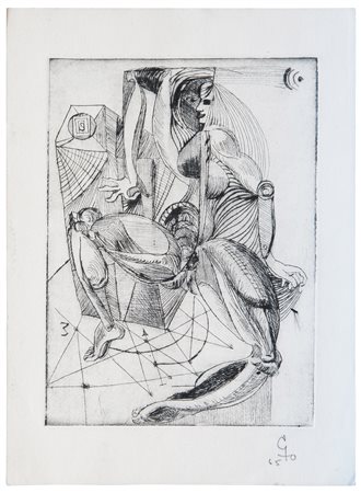 Jurij Nolev-Sobolev (1928 - 2002). Senza titolo, 1965