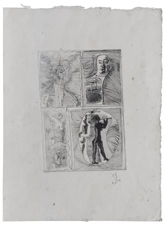 Jurij Nolev-Sobolev (1928 - 2002). Senza titolo, 1965