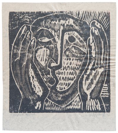Anatolij Rafaylovitch Brusylowskij (1932 - ). Ritratto di Ernst Neizvestny, 1962