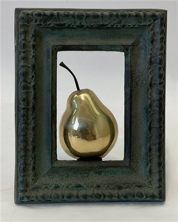 Concetto Pozzati "O-pera" 
scultura multiplo in bronzo
cm 22x17
Firmata e numera