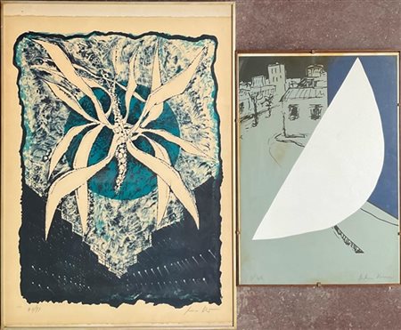 Cesare Peverelli - Eugenio Carmi

Due litografie a colori di soggetto e misure