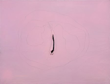 Lucio Fontana Rosario Santa Fè 1899 - Varese 1968 Concetto spaziale, 1962...