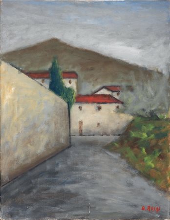 Ottone Rosai Firenze 1895 - Ivrea (To) 1957 Via delle Lame, 1952 Olio su...