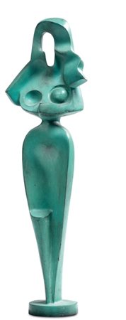 Alexander Archipenko Kiev 1887 - New York 1964 Motivo egiziano, 1917 Scultura...