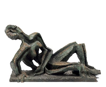Ossip Zadkine Smolensk 1890 - Parigi 1967 Baigneuse, 1960 ca. Scultura in...