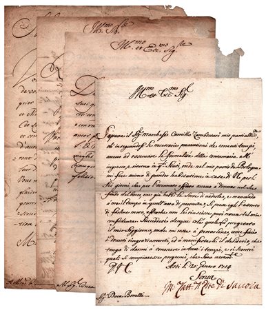 Angela Maria Caterina d’Este (1656 - Bologna 1722), Este - Savoia - Guerre di religione