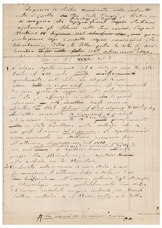 Francesco Cusani (Milano 1802 - Carate Brianza 1879), Guerra di Sicilia tra Carlo d'Angiò e Pietro d'Aragona. Ordine Agostiniano