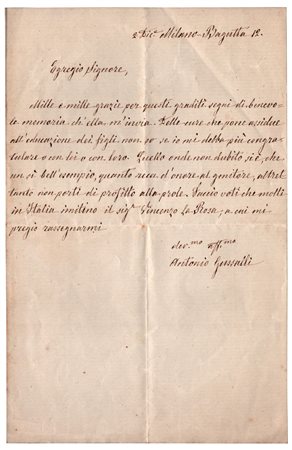 Antonio Gussalli (Soncino 1806 - Milano 1884), L'educazione dei giovani