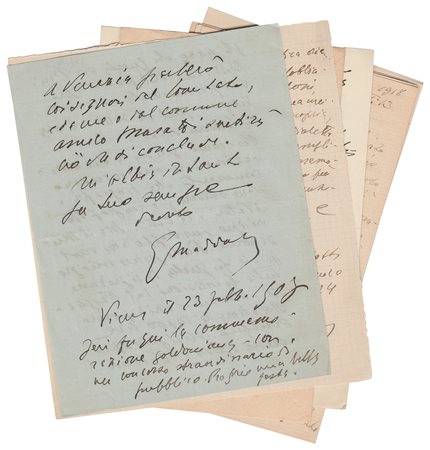 Edgardo Maddalena (Zara 1867 - Firenze 1929) , Goldoni et alia