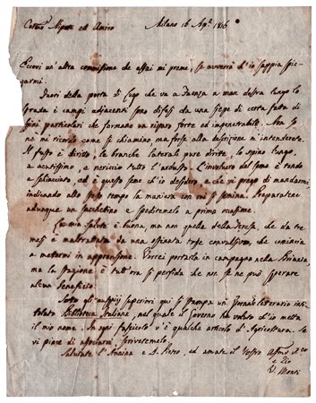 Vincenzo Monti (Alfonsine 1754 - Milano 1828), Teresa Pichler