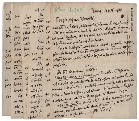 Adone Nosari (Tabellano di Suzzara 1875 - Mendoza 1957), Prossime pubblicazioni