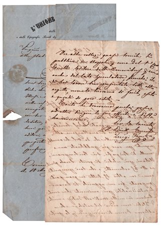 Luigi Pomba (Torino 1821 - ivi 1872), Editoria - Il mondo illustrato - Filippo Luigi Santi - Biografie dei contemporanei italiani