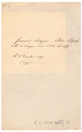 Giovanni Lavezzari (Venezia 1836 - Firenze 1881), Pittura