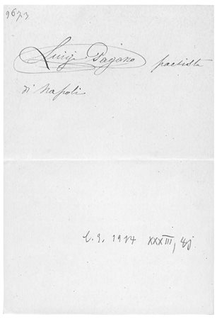 Luigi Pagano (Napoli 1826 - post 1882), Pittura