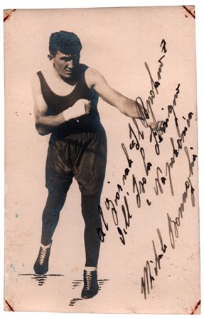 Michele Bonaglia (Duruet 1905 - 1944), Pugilato