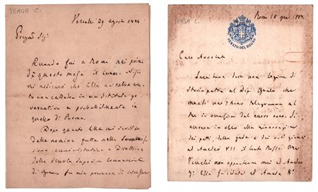 Carlo Verga (Vercelli 1814 - Milano 1894), Storia sabauda, Luigi Guala, Andrea Podestà, raccomandazioni