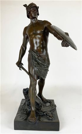 da Emile Picault

"Vercingetorige - Pro Jure" 
scultura in bronzo (h cm 60)
Fir