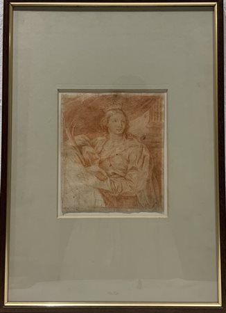 Anonimo del secolo XVIII

Santa Caterina
matita rossa mm 200x175
In cornice (di