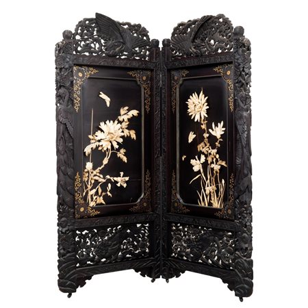 MAESTRANZE CINESI DEL XIX SECOLO, Paravento