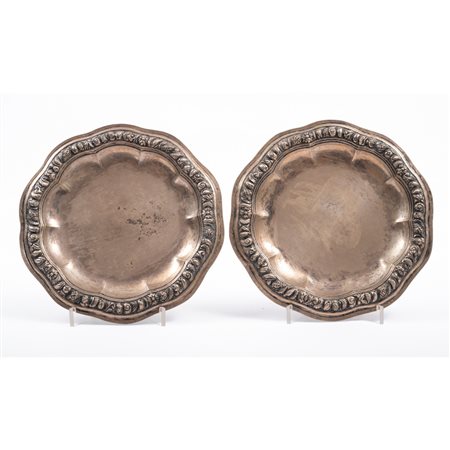 S.PALMIERI, Man. Stato Pontificio Ord. Sovrano Malta, 2 piatti