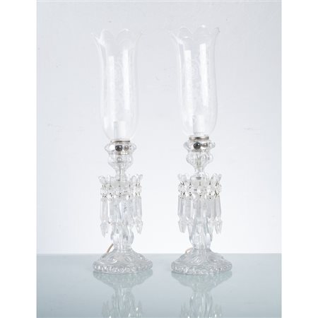 BACCARAT, Coppia di lumi