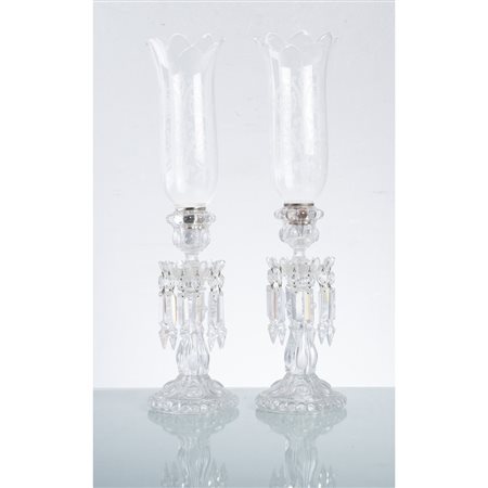 BACCARAT, Coppia candelieri