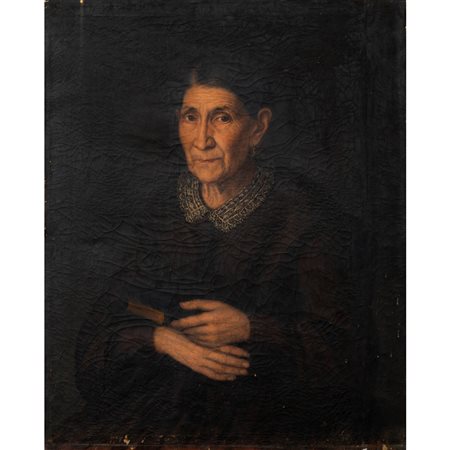 SCUOLA ITALIANA DEL XIX SECOLO, Olio su tela