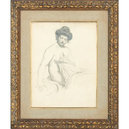 NATALE ATTANASIO, Nudo di donna, Disegno