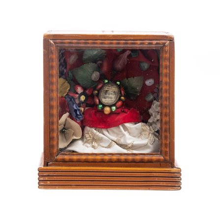 MANIFATTURA SICILIANA DEL XIX SECOLO, Reliquario