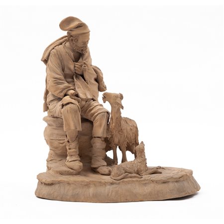 SALVATORE SCUTO, Gruppo in terracotta