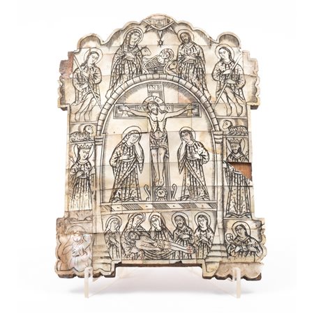 MANIFATTURA SICILIANA DEL XVIII SECOLO, Placca