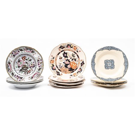 UNDICI PIATTI di diversa tipologia