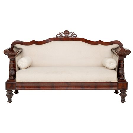 MANIFATTURA SICILIANA DEL XIX SECOLO, Divano