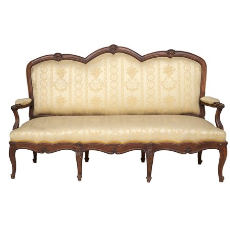 MANIFATTURA PIEMONTESE DEL XVIII SECOLO, Divano