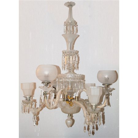 MANIFATTURA ITALIANA DELLA FINE DEL XIX SECOLO, Lampadario