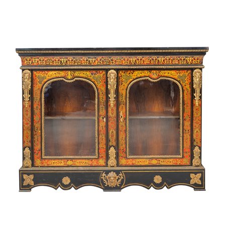 EBANISTERIA FRANCESE DEL XIX SECOLO, Vetrina Boulle