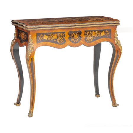 EBANISTERIA FRANCESE DEL XIX SECOLO, Tavolo da gioco