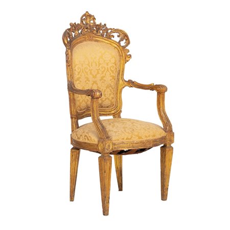 MANIFATTURA SICILIANA DELLA FINE DEL XVIII SECOLO, Trono