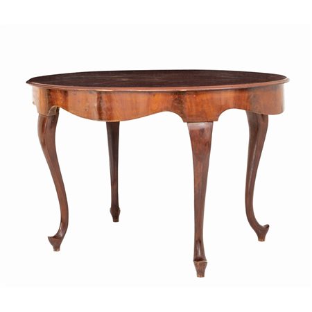 MANIFATTURA OLANDESE DEL XIX SECOLO, Tavolino da centro