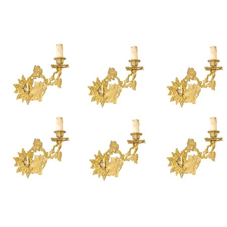 MANIFATTURA SICILIANA DEI PRIMI DEL '900, Sei applique