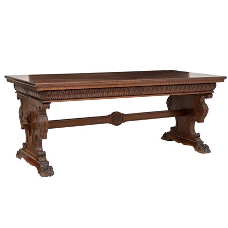 GRANDE SCRIVANIA stile rinascimentale