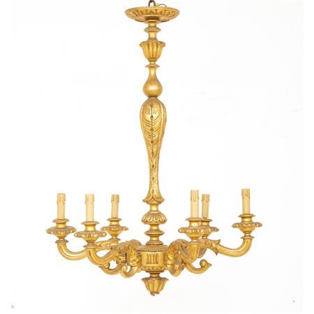 MANIFATTURA SICILIANA DEI PRIMI DEL ‘900, Lampadario